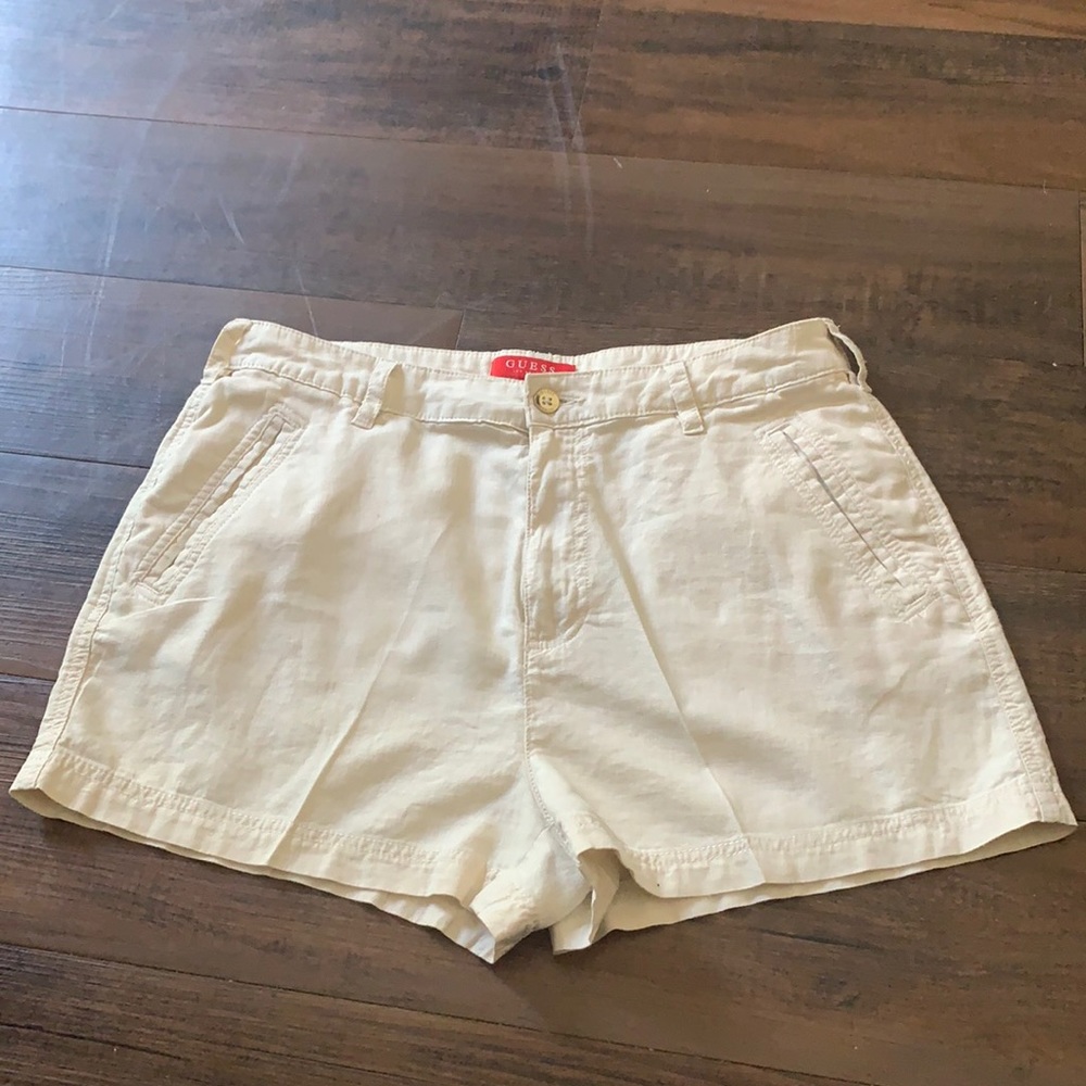 Guess tan shorts